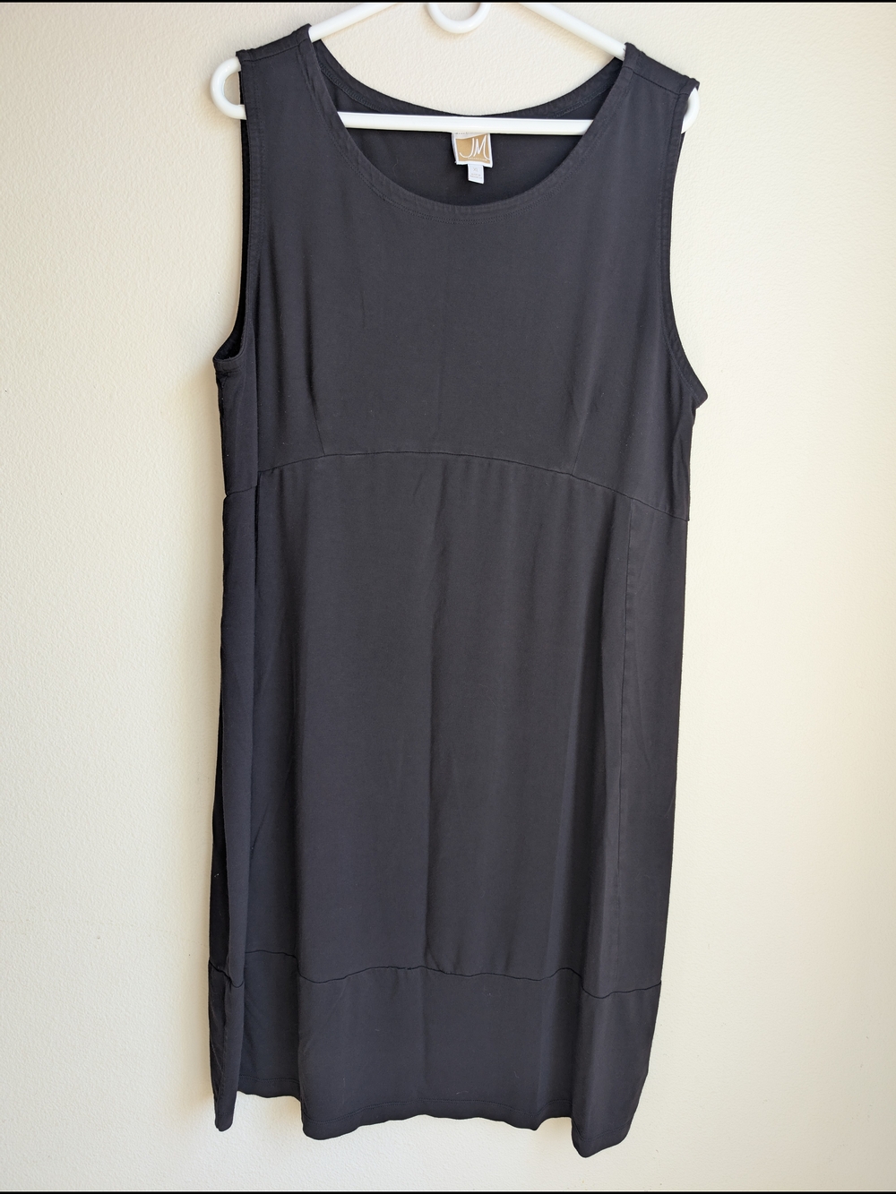 JM Collection Black Sleeveless Midi Dress Size XL